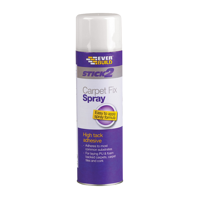 Everbuild Stick 2 Carpet Fix Spray Adhesive 500ml