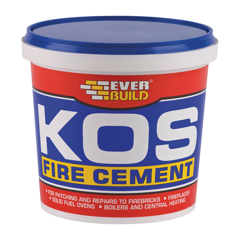 KOS Fire Cement Black 1kg