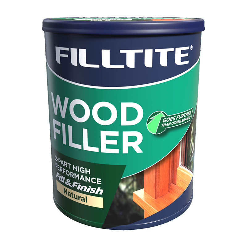 Filltite High-Performance 2-Part Wood Filler – Natural (1kg)
