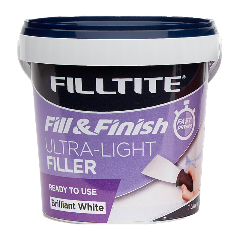 Filltite Ready to Use Ultra-Light Filler White 1L