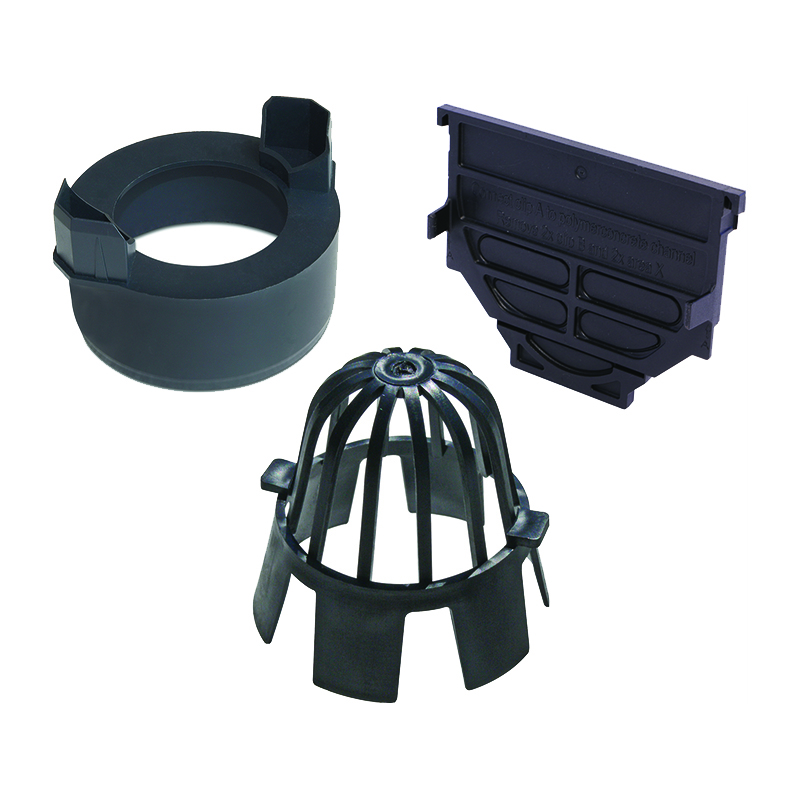 ACO HexDrain & Brickslot Accessory Bag – Closing End Cap / Outlet Connector / Leafguard