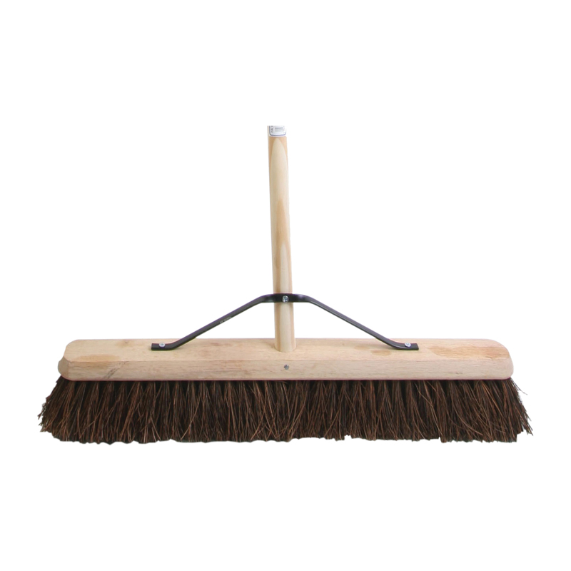 Faithfull Stiff Bassine Broom 600mm (24in) with Handle & Stay
