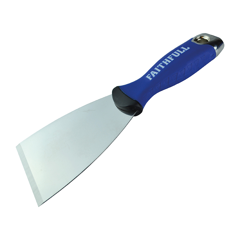 Faithfull Soft Grip Stripping Knife 100mm