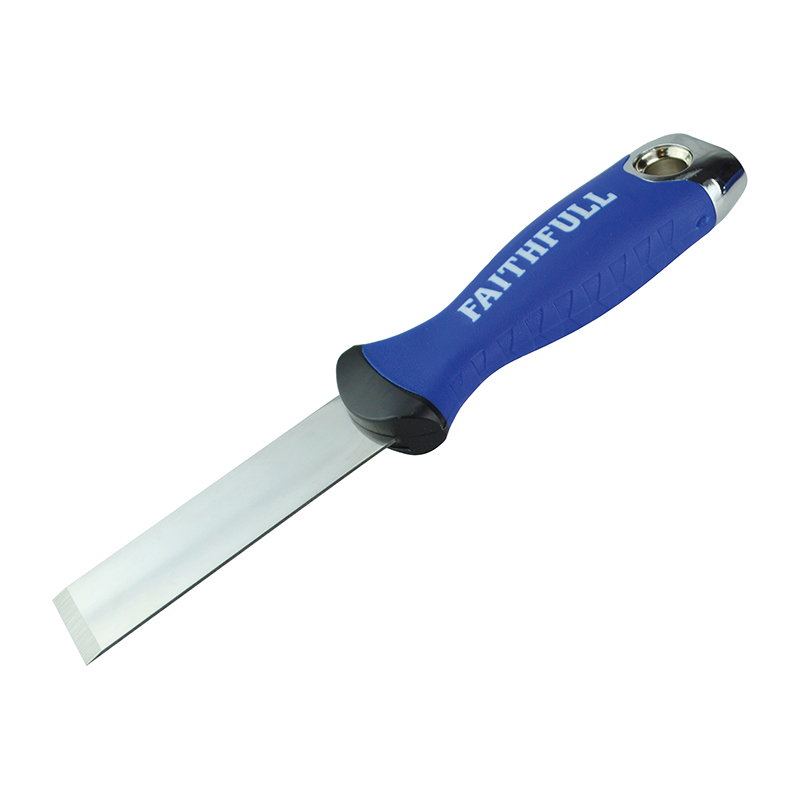 Faithfull Soft Grip Stripping Knife 25mm