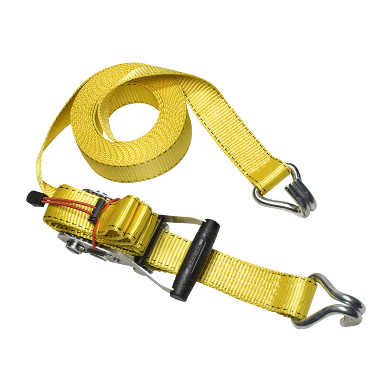 Master Lock Ratchet Tie-Down Straps with J-Hooks 8.25m x 50mm