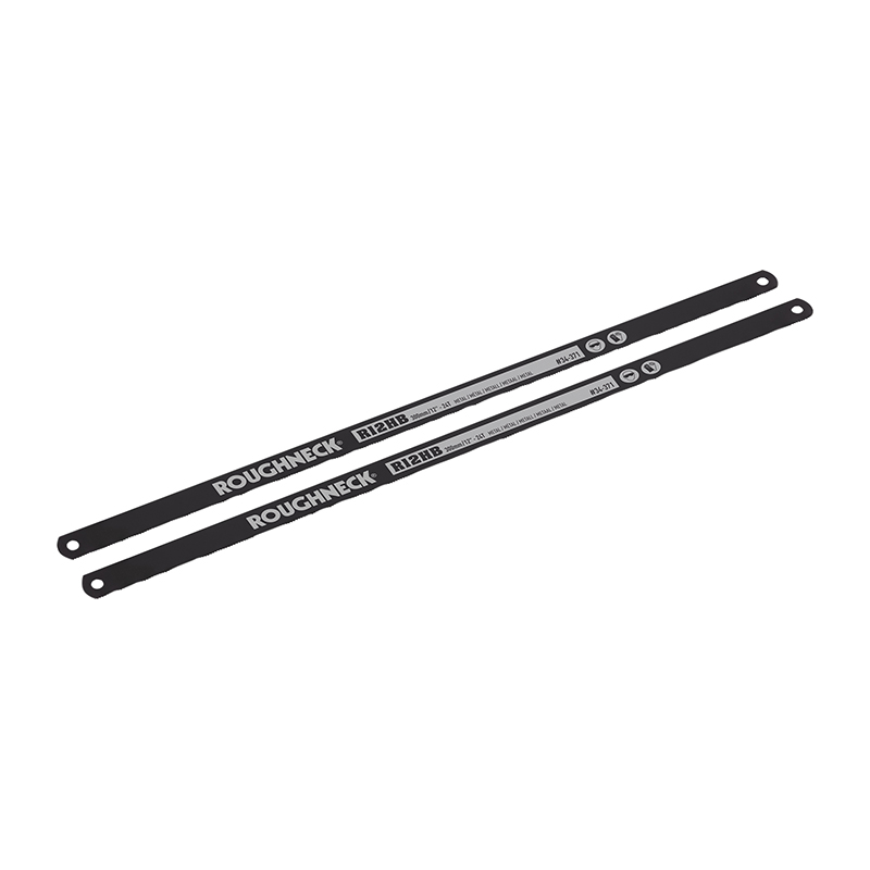 Roughneck Hacksaw Blades 300mm/12″ – 24 TPI (2 Pack)