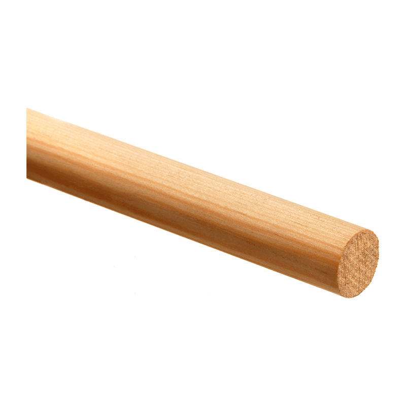 Pine Dowel Moulding – 9mm Diameter (2400mm)