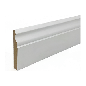 MDF Skirting - Ogee1 - 18mm x 168mm Primed (5.4m)