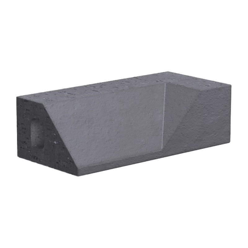 Ibstock Brick Plinth Internal Return Long 45&deg; Blue PL4.2 – Right Hand 65mm