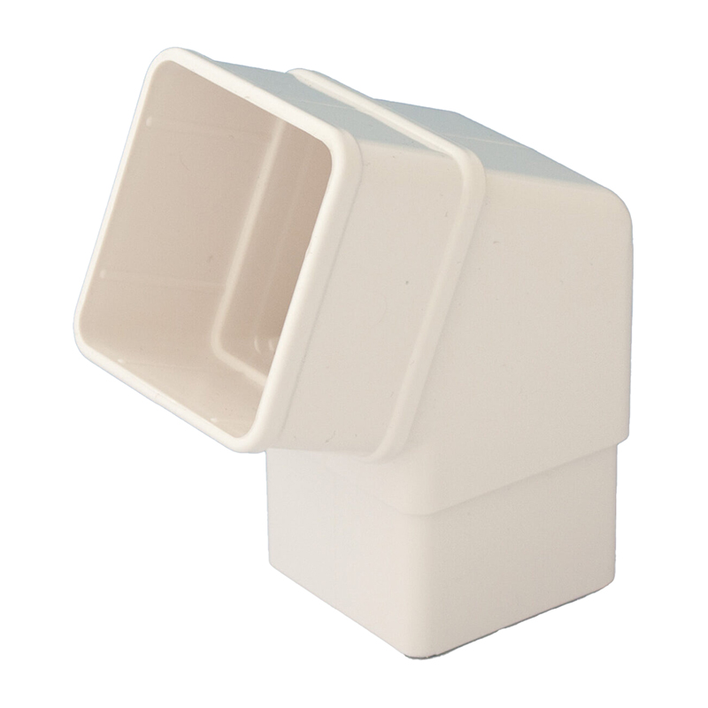 Kalsi Square 65mm Downpipe Offset Bend 112.5°- Black