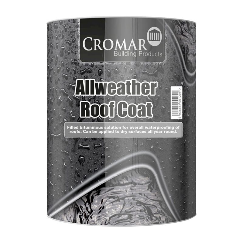 Cromar All Weather Roof Coat Black 5L