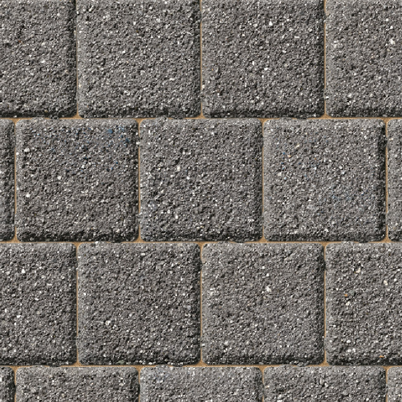 Kilsaran Newgrange Concrete Cobbles – Black Granite (100mm x 100mm x 60mm)