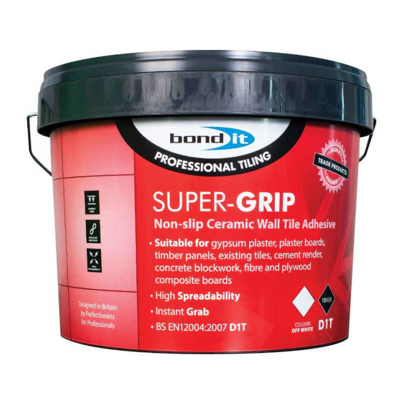 Bond It Super-Grip Non-Slip Tile Adhesive 15kg
