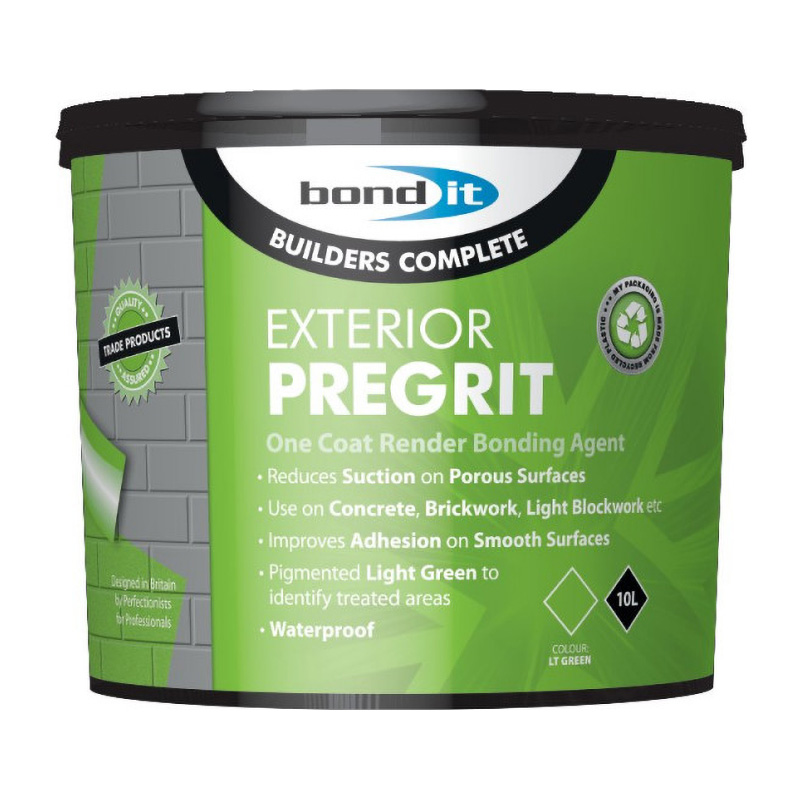 Bond-It Exterior Pregrit Render Bonding Agent 10L