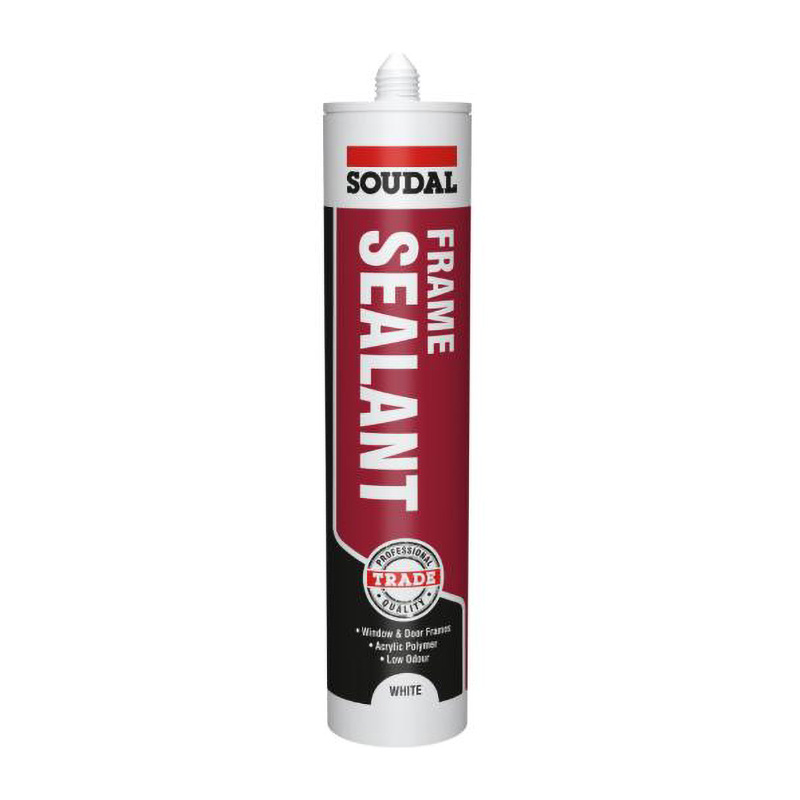 Soudal Trade Flexible & Paintable Frame Sealant – White 290ml