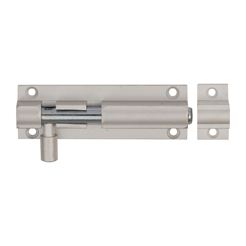 Union Straight Barrel Bolt Lock 76mm x 25mm – Satin Anodised Aluminium