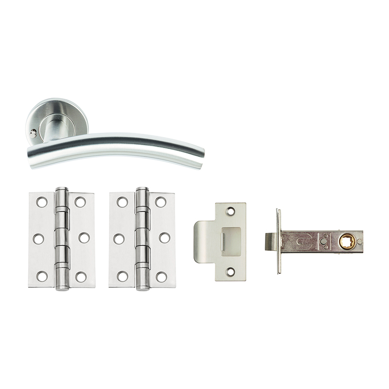 Union Choice Privacy Door Pack – Satin Stainless Steel