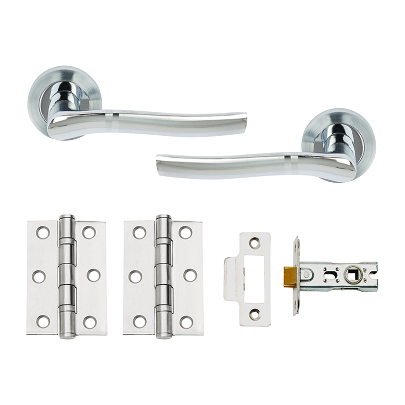 Union Mode Door Pack Dual Finish – Polished/Satin Chrome
