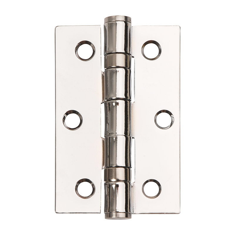 Butt Hinge Heavy Ball Bearing 76mm – Polished Chrome