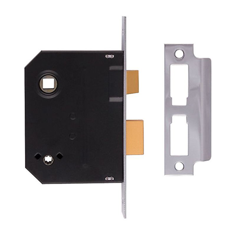 Union Mortice Bathroom Sashlock 2.5″ – Chrome