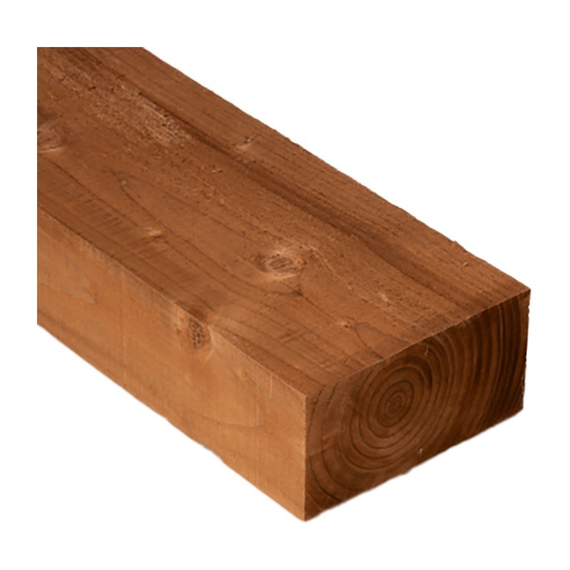2.4m Brown Treated Sleeper (100mm x 200mm)