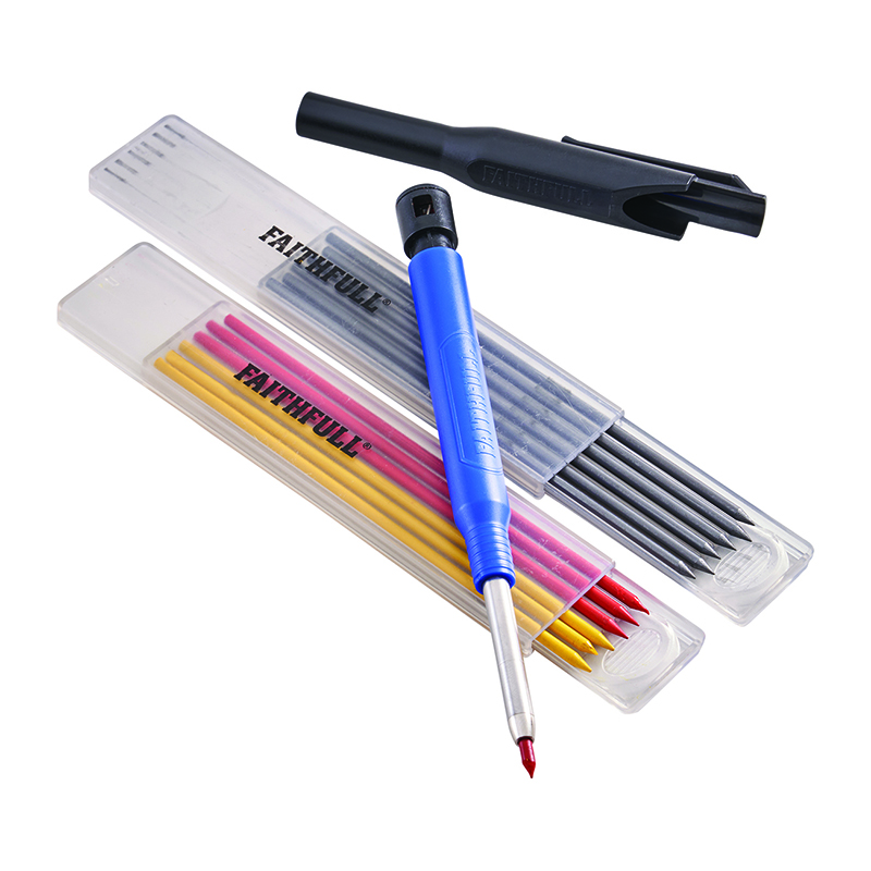 Faithfull Long Reach Pencil Marking Set