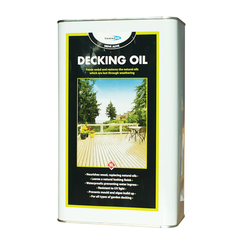 Bond It Decking Oil – Natural/Clear (5L)