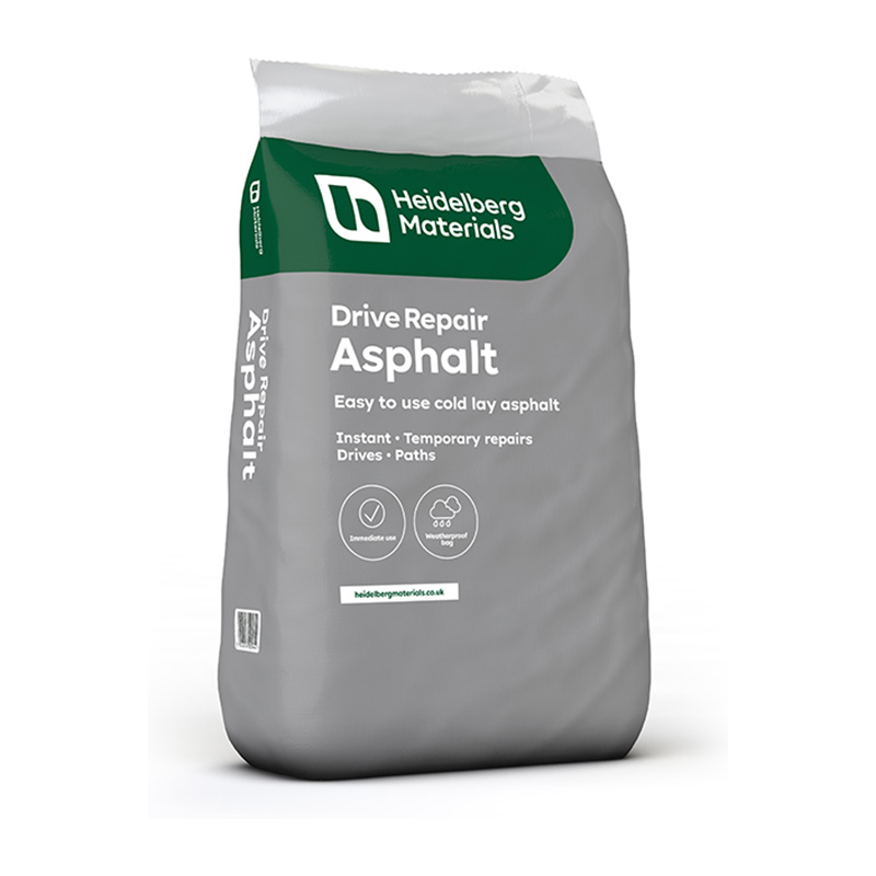 Heidelberg Materials Drive Repair Asphalt (25kg Poly Bag)