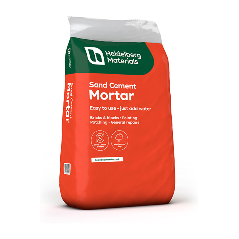 Heidelberg Materials Sand & Cement Mortar Mix 20kg (Plastic Bag)