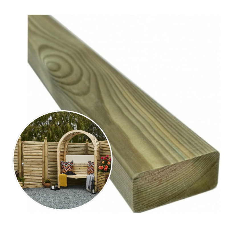 25mm x 50mm Planed Timber Fencing Batten UC3 Treated