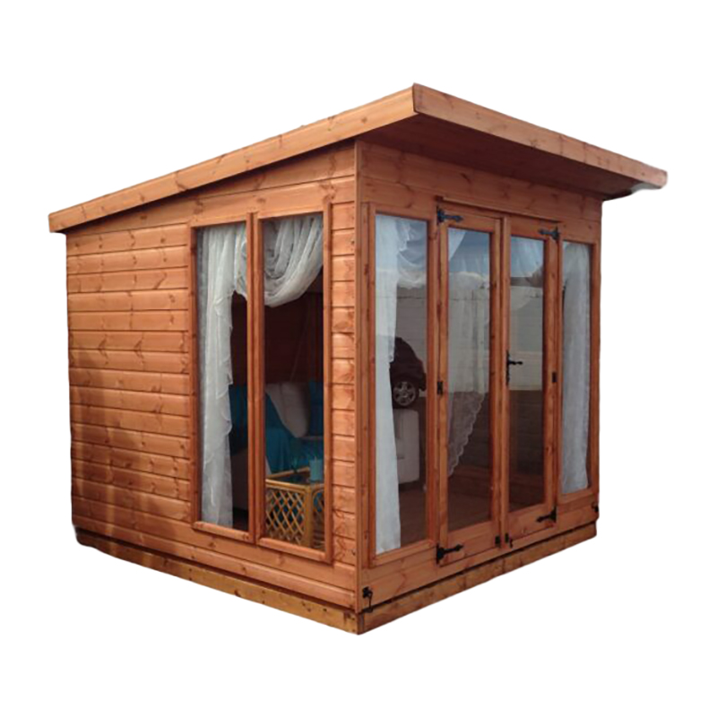 Treated T&G Sunningdale Summerhouse with Windows & Double Doors 3.05m x 1.83m (10′ x 6′)