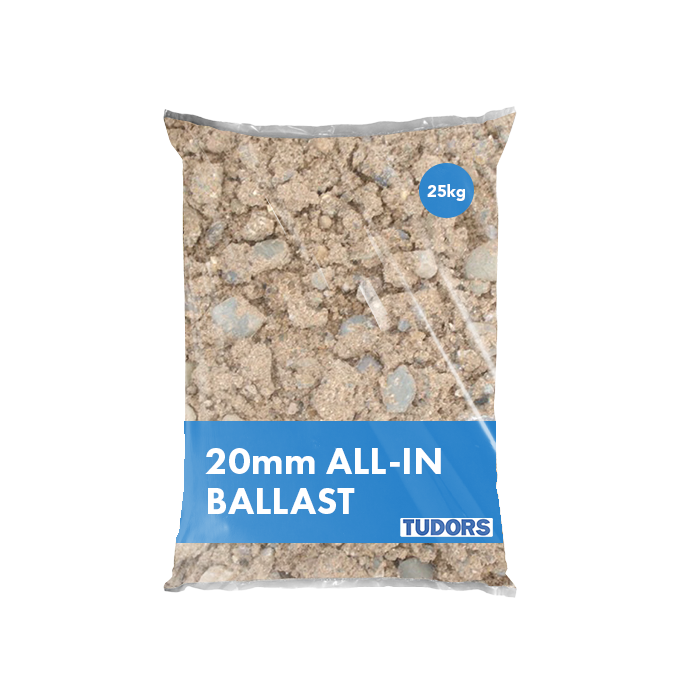 Sand & Chippings All In Mixed 20mm (25kg Poly Bag)