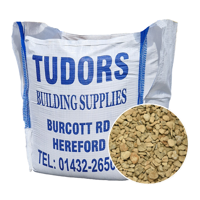 Chippings Cotswold Shingle Gravel 10mm-20mm (Bulk Bag)