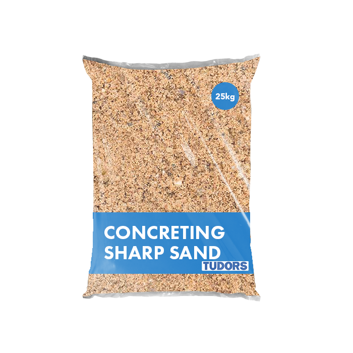 Concreting Sharp Sand (25kg Poly Bag)