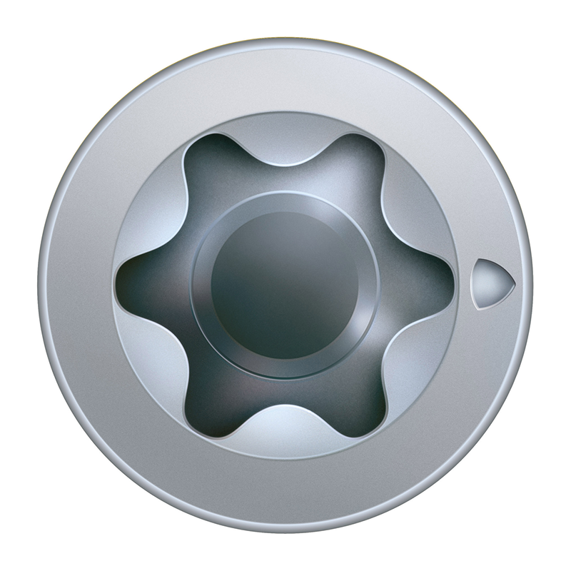 Spax-M WIROX Countersunk T-Star Plus T20 MDF Screws 4mm x 45mm (200 Pack)