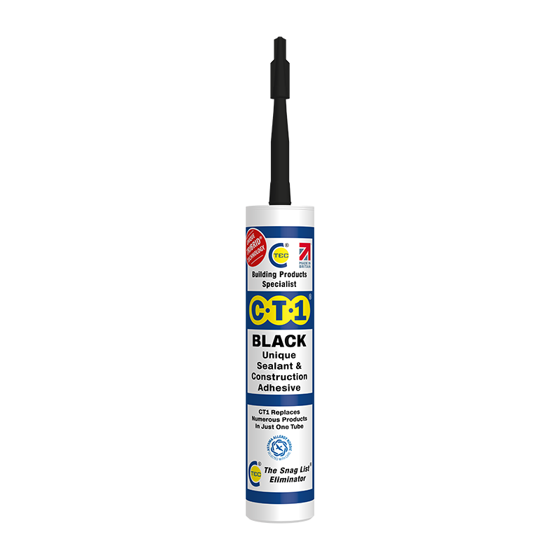 C-TEC CT1 TRIBRID® Multi Purpose Sealant & Adhesive – Black 290ml