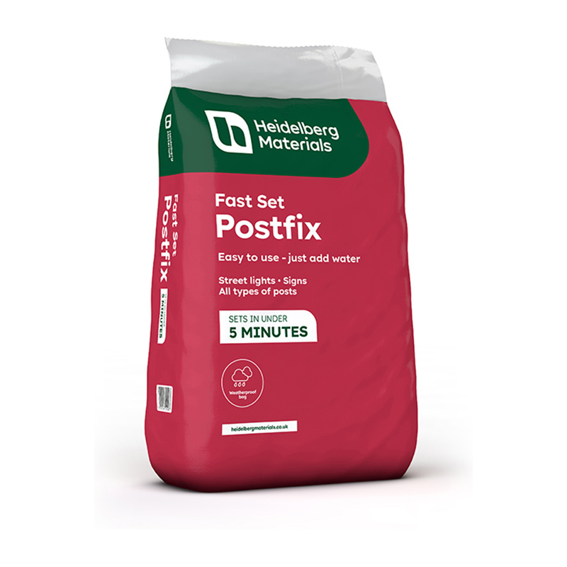 Heidelberg Materials Fast Set Postfix Concrete Mix 20kg (Plastic Bag)