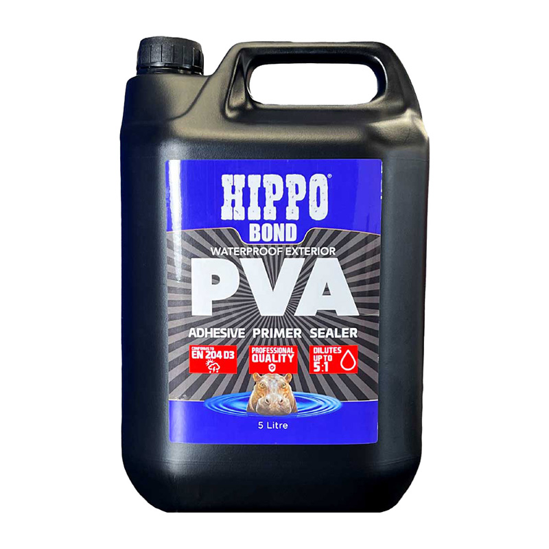 Hippo PVA Adhesive & Sealer – Exterior Waterproofer 5L