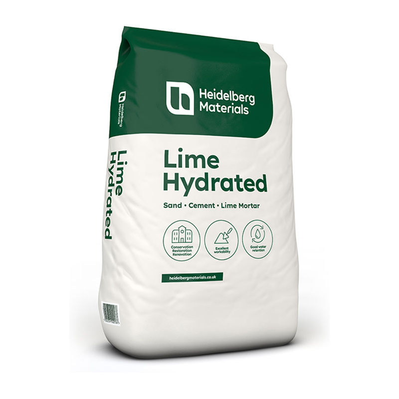 Heidelberg Materials Hydrated Lime 25kg (Paper Bag)