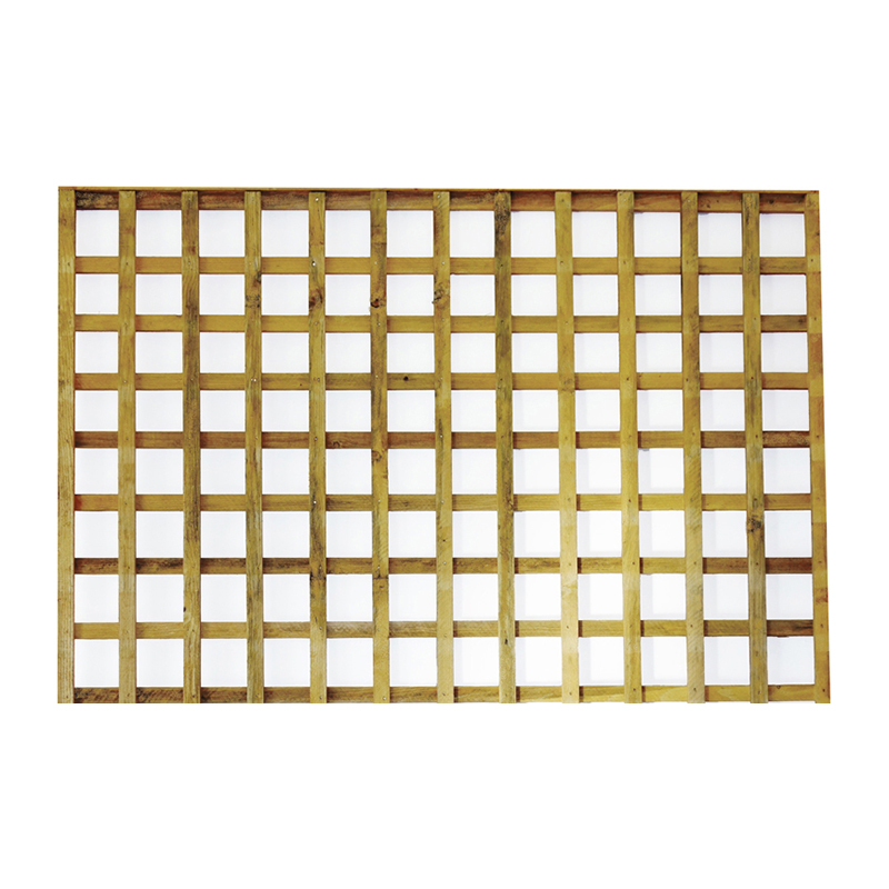 Square Trellis Panel – Pressure Treated Green 1.2m x 1.83m (4′ x 6′)