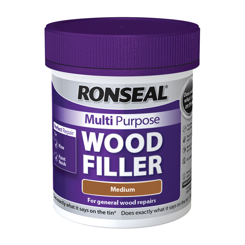 Ronseal Multi Purpose Wood Filler – Medium (250g)