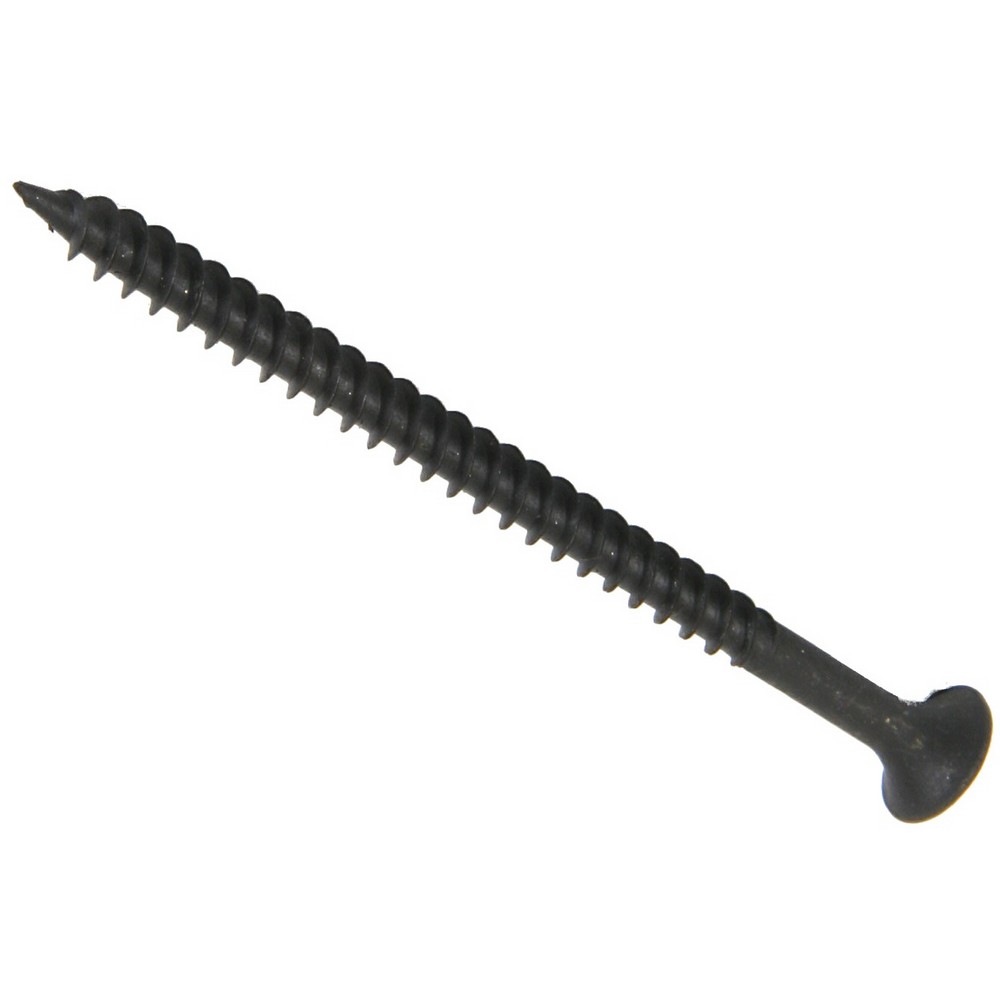 Drywall Screws Fine Thread 4.2mm x 75mm - Black (200 Pack)