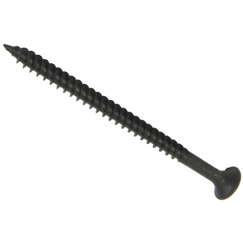 Drywall Screws Fine Thread 3.5mm x 42mm – Black (1000 Pack)