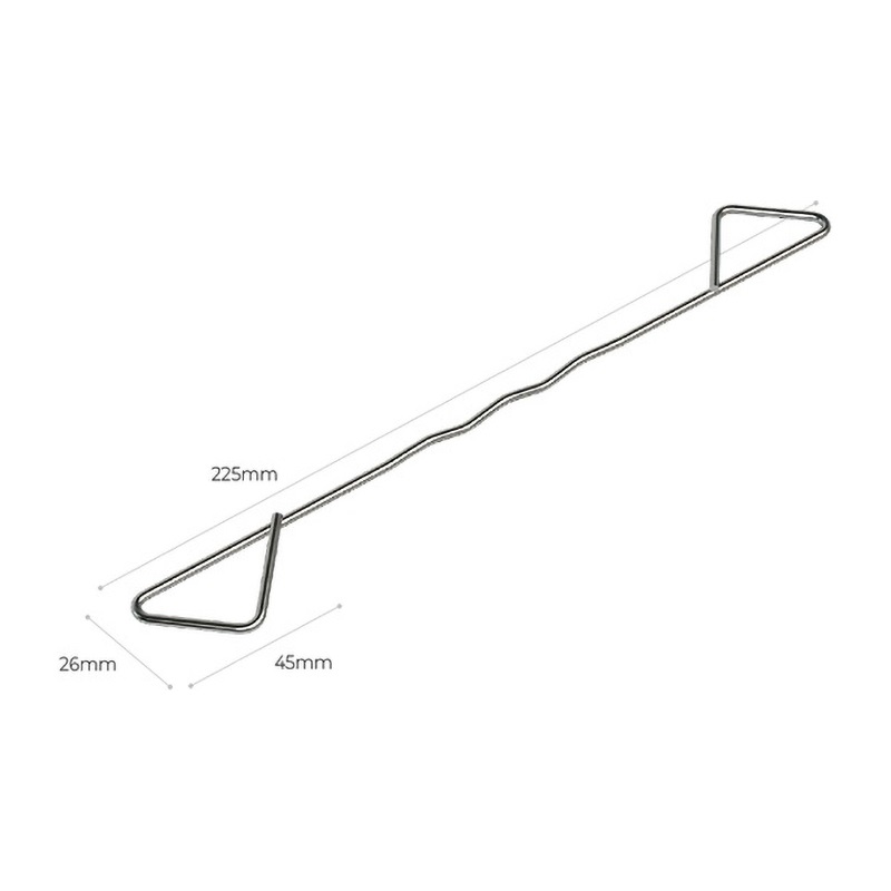 Wall Ties 225mm TT4 Light Duty Stainless Steel (50 Pack)