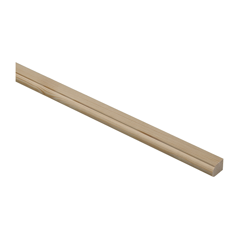 Pine Staff Bead Moulding (15mm x 20mm x 2400mm)