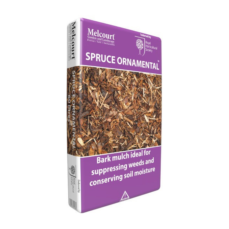 Melcourt Spruce Ornamental Bark (60L Bag)