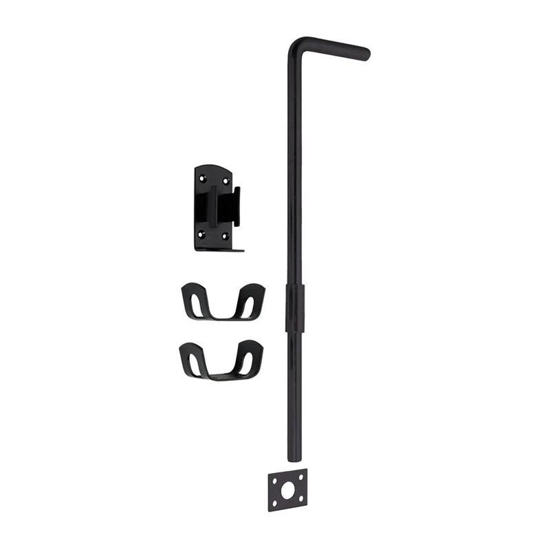 Perry Garage Door Drop Bolt No.260 – Black 450mm (18″)