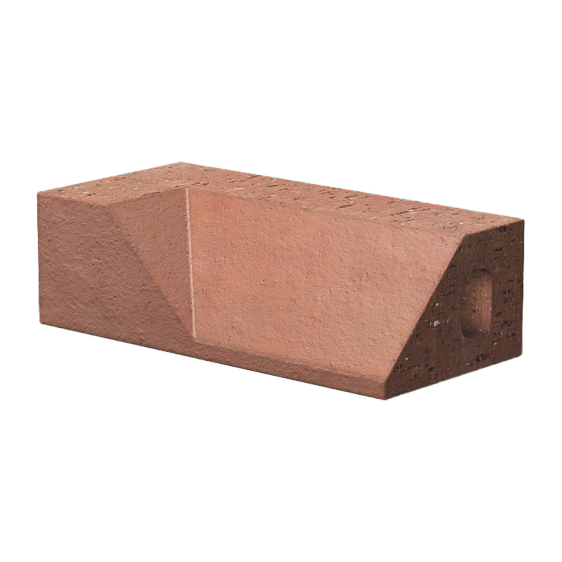 Ibstock Brick Plinth Internal Return Long 45° Red PL4.2 – Left Hand 65mm