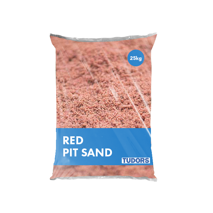 Red Pit Sand (25kg Poly Bag)