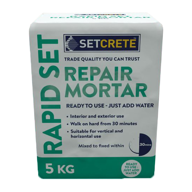 Setcrete Rapid Set Concrete Repair Mortar 5kg